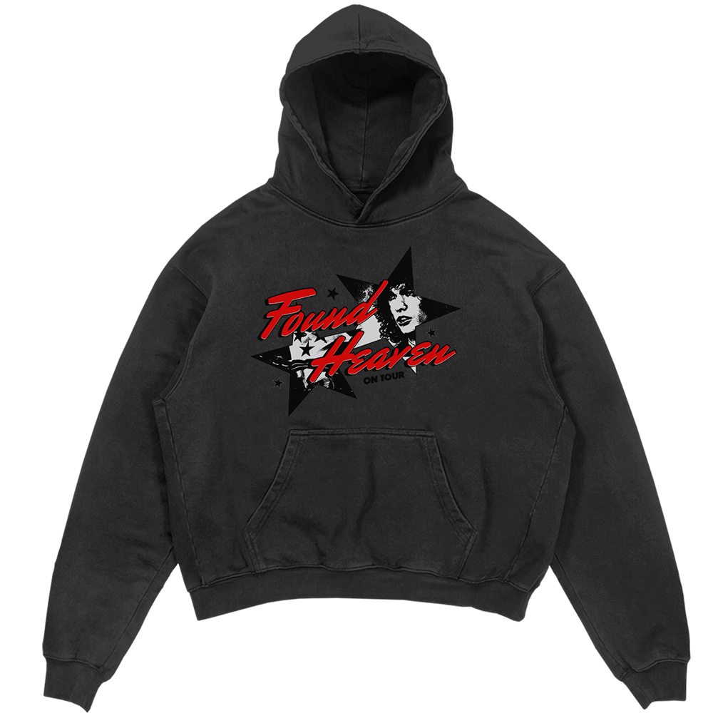 Washed Black FH On Tour Hoodie