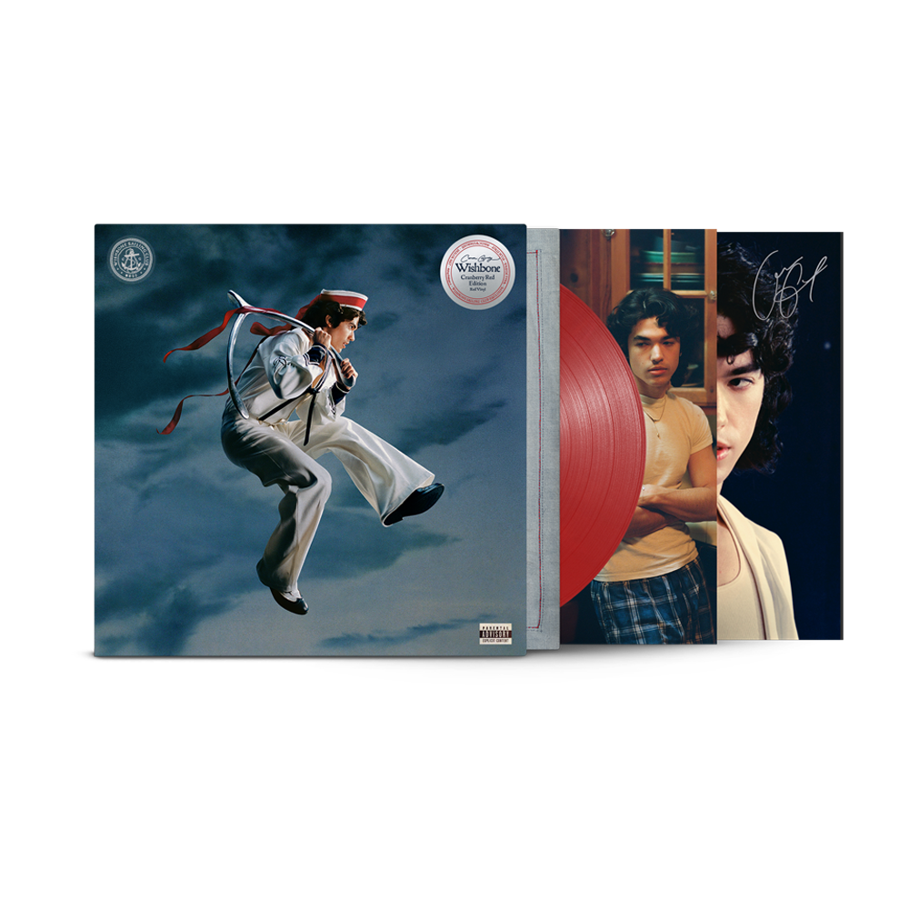 conan gray WISHBONE CRANBERRY REDサイン入りLP Wishbone Signed LP (Cranberry Red Edition) - Conan Gray